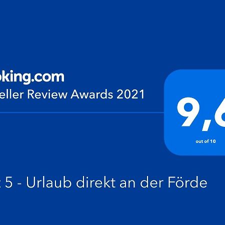 Ferienwohnung Loft 5 - Urlaub direkt an der Förde Flensburg Exterior foto