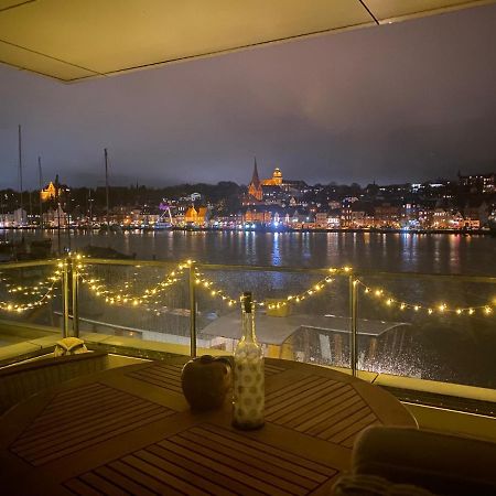 Ferienwohnung Loft 5 - Urlaub direkt an der Förde Flensburg Exterior foto