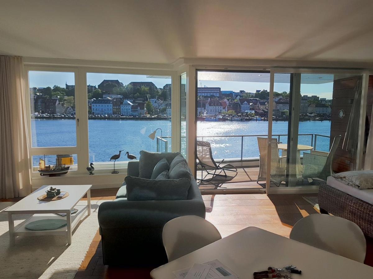 Ferienwohnung Loft 5 - Urlaub direkt an der Förde Flensburg Exterior foto