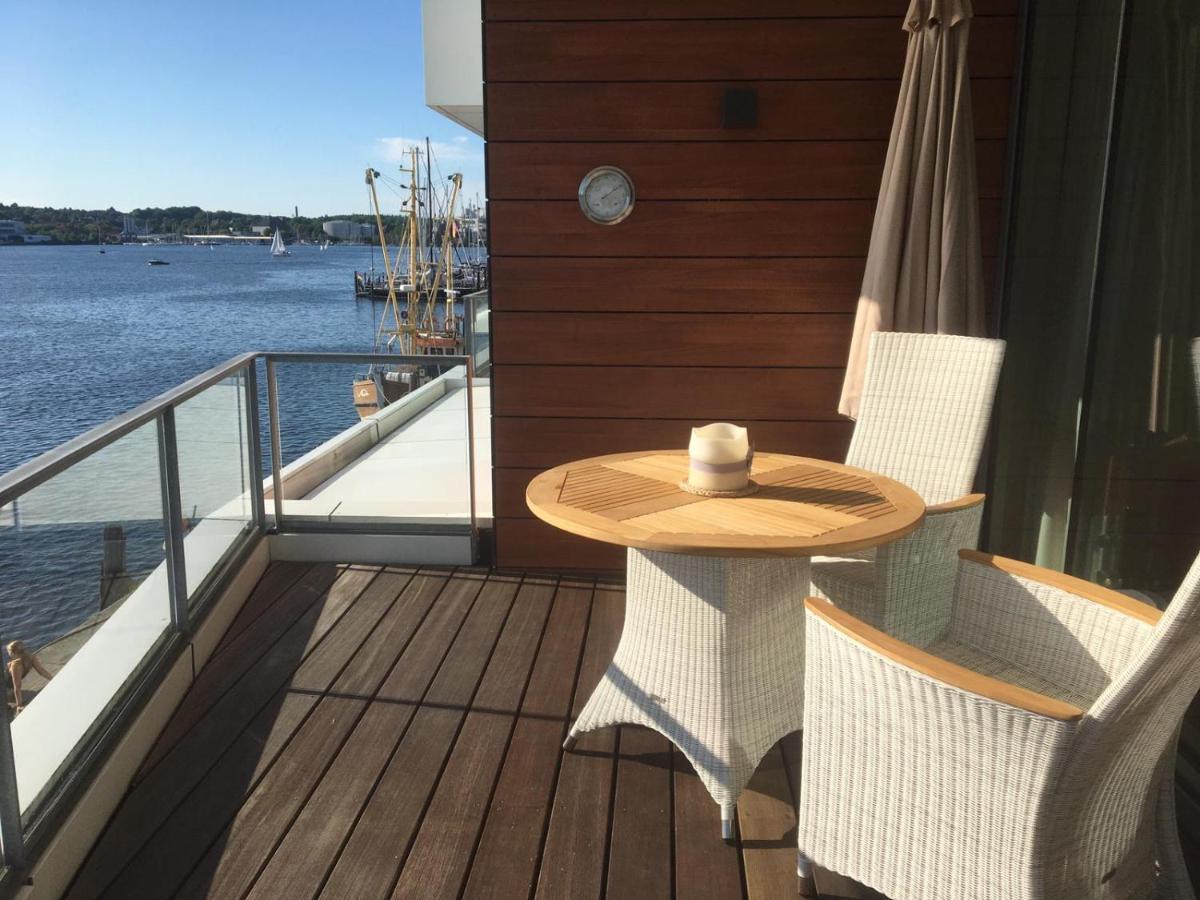 Ferienwohnung Loft 5 - Urlaub direkt an der Förde Flensburg Exterior foto