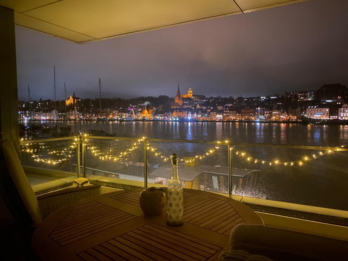 Ferienwohnung Loft 5 - Urlaub direkt an der Förde Flensburg Exterior foto