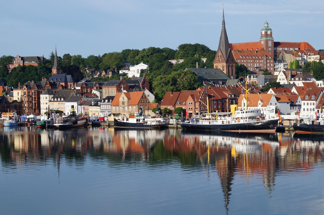 Ferienwohnung Loft 5 - Urlaub direkt an der Förde Flensburg Exterior foto