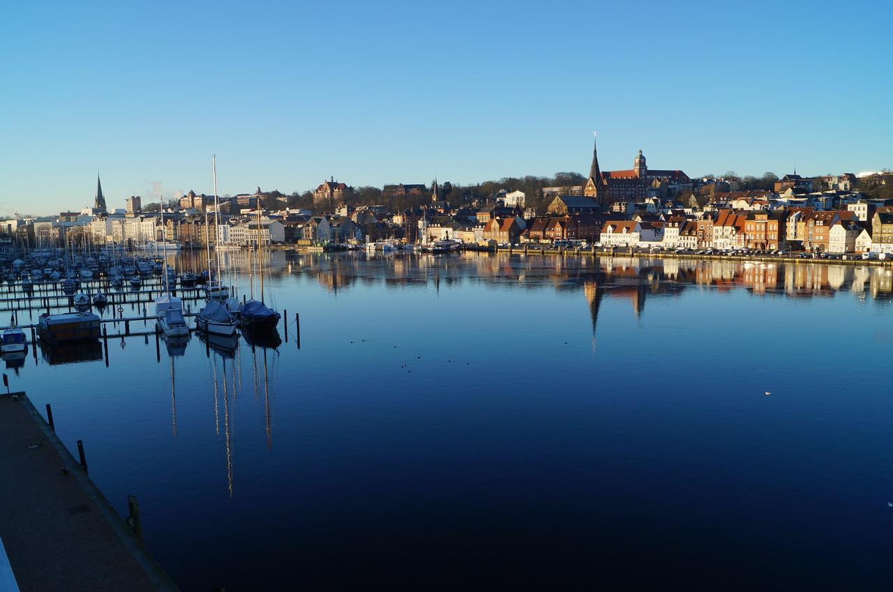 Ferienwohnung Loft 5 - Urlaub direkt an der Förde Flensburg Exterior foto