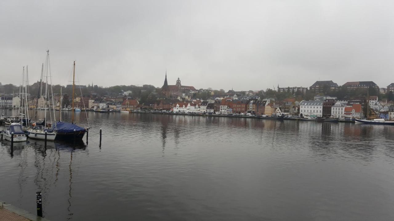 Ferienwohnung Loft 5 - Urlaub direkt an der Förde Flensburg Exterior foto
