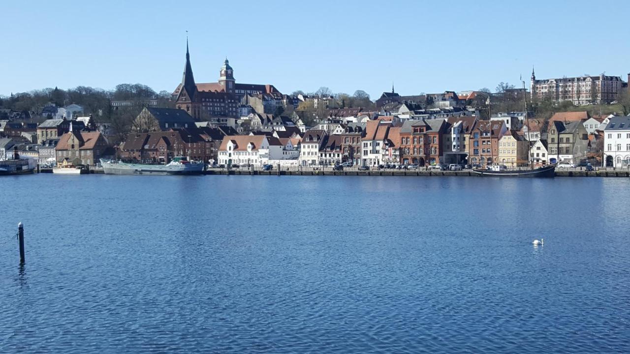 Ferienwohnung Loft 5 - Urlaub direkt an der Förde Flensburg Exterior foto